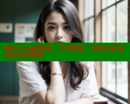 糖心Vlog福利群：午夜释放，沉浸式私密影音等你探索 糖心vlog破解版免费版 第1张