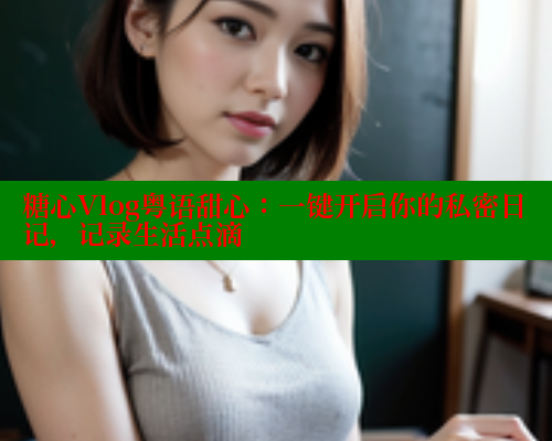 糖心Vlog粤语甜心：一键开启你的私密日记，记录生活点滴