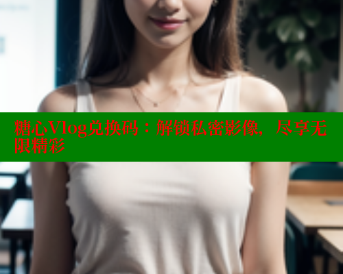 糖心Vlog兑换码：解锁私密影像，尽享无限精彩 糖心vlog免费版 第1张
