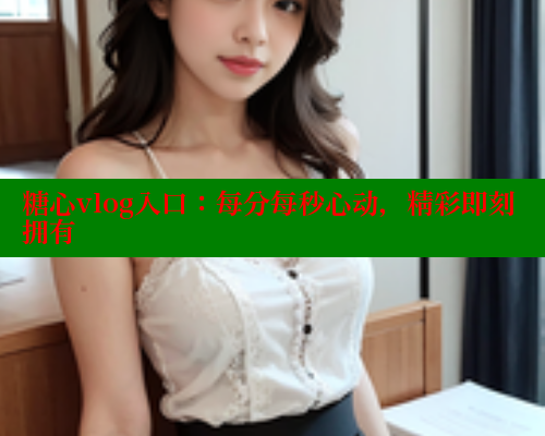 糖心vlog入口：每分每秒心动，精彩即刻拥有