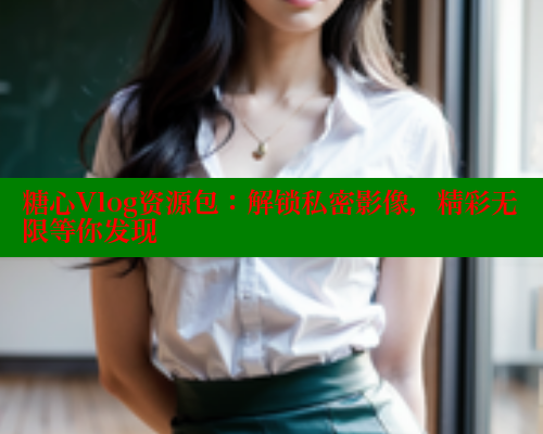 糖心Vlog资源包：解锁私密影像，精彩无限等你发现 糖心vlog免费网页版 第1张