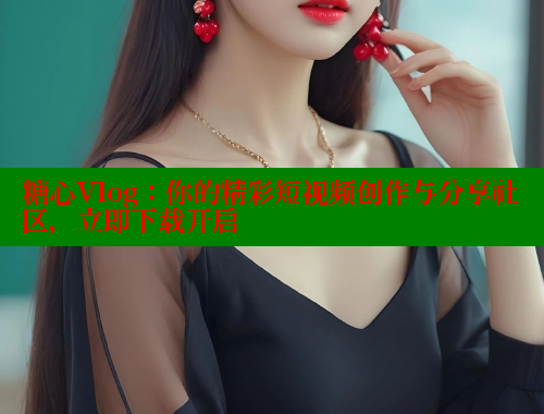 糖心Vlog：你的精彩短视频创作与分享社区，立即下载开启 糖心破解版 第1张