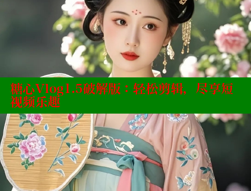 糖心Vlog1.5破解版：轻松剪辑，尽享短视频乐趣 糖心vlog免费网页版 第1张