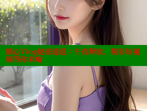糖心Vlog秘密通道：午夜释放，精彩短视频等你来嗨