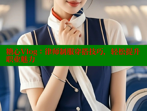 糖心Vlog：律师制服穿搭技巧，轻松提升职业魅力