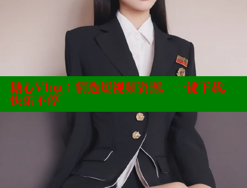 糖心Vlog：精选短视频资源，一键下载，快乐不停 糖心vlog免费版 第1张