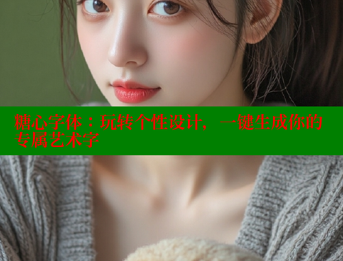 糖心字体：玩转个性设计，一键生成你的专属艺术字 糖心vlog免费网页版 第1张