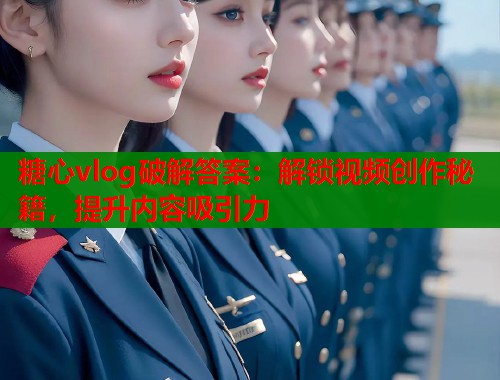 糖心vlog破解答案：解锁视频创作秘籍，提升内容吸引力