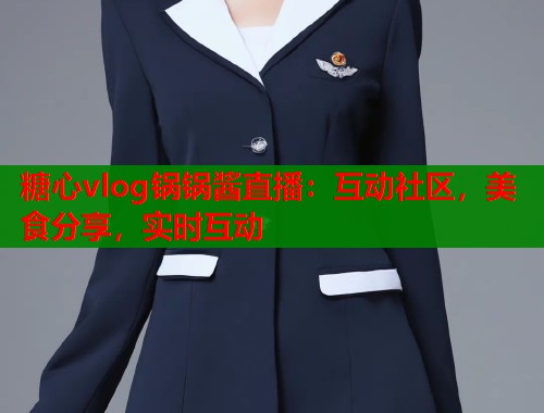 糖心vlog锅锅酱直播：互动社区，美食分享，实时互动