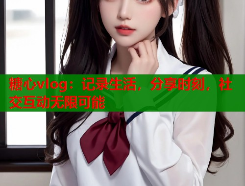 糖心vlog：记录生活，分享时刻，社交互动无限可能