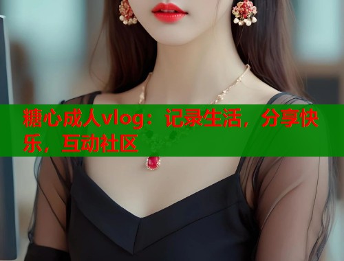 糖心成人vlog：记录生活，分享快乐，互动社区  第1张