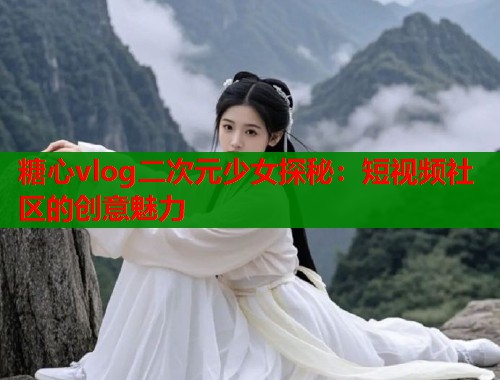 糖心vlog二次元少女探秘：短视频社区的创意魅力  第1张