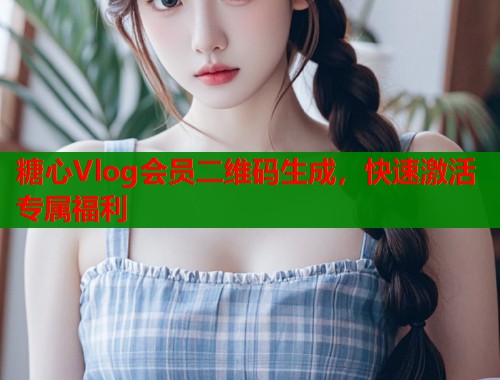 糖心Vlog会员二维码生成，快速激活专属福利