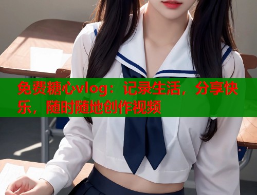 免费糖心vlog：记录生活，分享快乐，随时随地创作视频