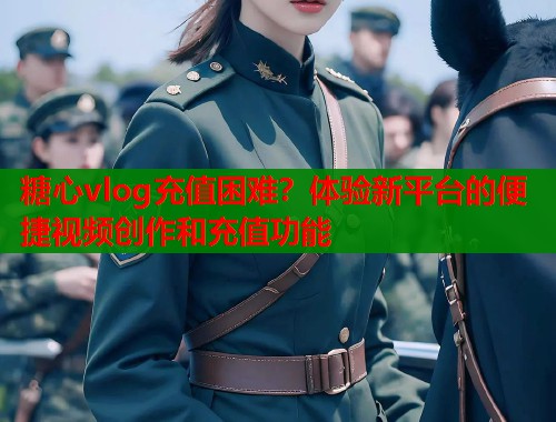 糖心vlog充值困难？体验新平台的便捷视频创作和充值功能