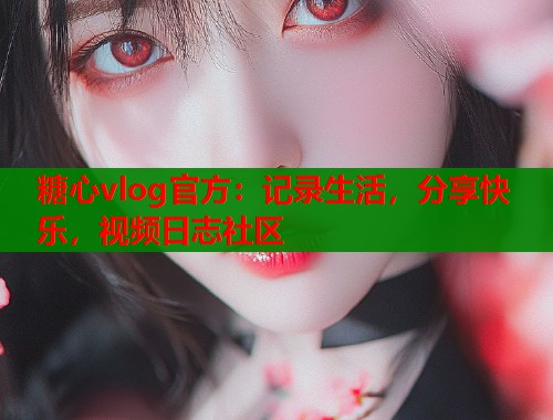 糖心vlog官方：记录生活，分享快乐，视频日志社区
