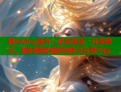 糖心vlog官方：记录生活，分享快乐，随时随地视频创作与分享平台