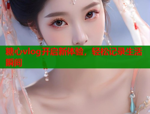 糖心vlog开启新体验，轻松记录生活瞬间