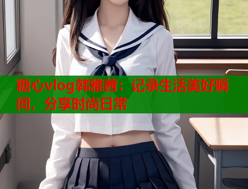 糖心vlog韩雅茜：记录生活美好瞬间，分享时尚日常