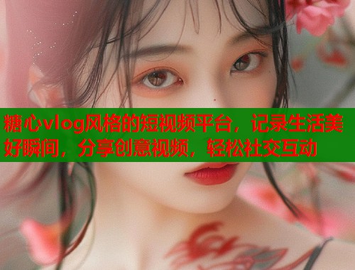 糖心vlog风格的短视频平台，记录生活美好瞬间，分享创意视频，轻松社交互动