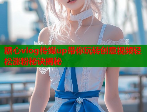 糖心vlog传媒up带你玩转创意视频轻松涨粉秘诀揭秘