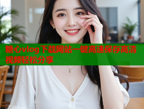 糖心vlog下载网站一键高速保存高清视频轻松分享
