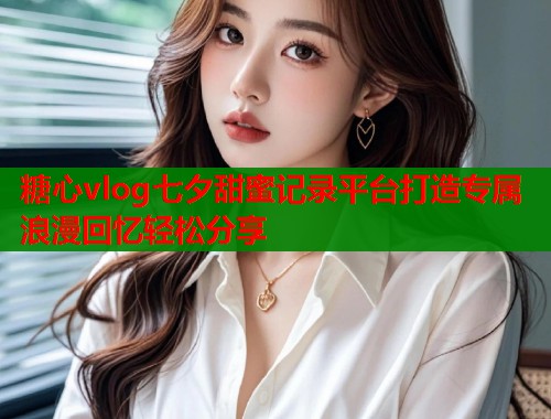 糖心vlog七夕甜蜜记录平台打造专属浪漫回忆轻松分享