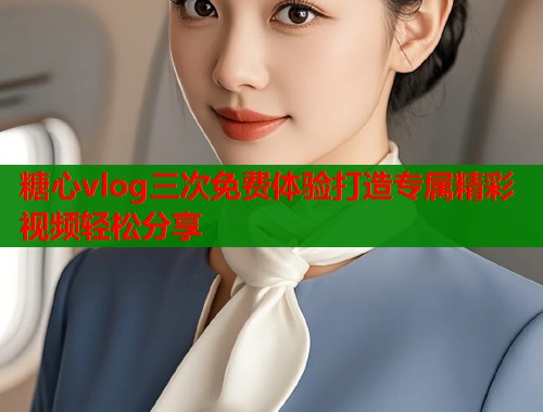 糖心vlog三次免费体验打造专属精彩视频轻松分享
