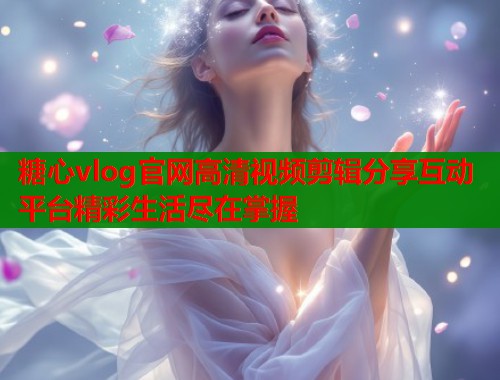 糖心vlog官网高清视频剪辑分享互动平台精彩生活尽在掌握