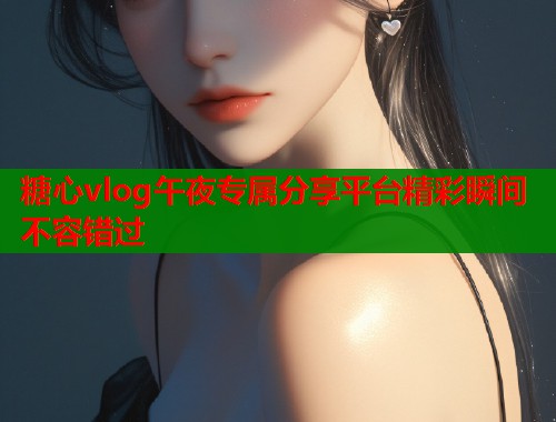 糖心vlog午夜专属分享平台精彩瞬间不容错过  第2张