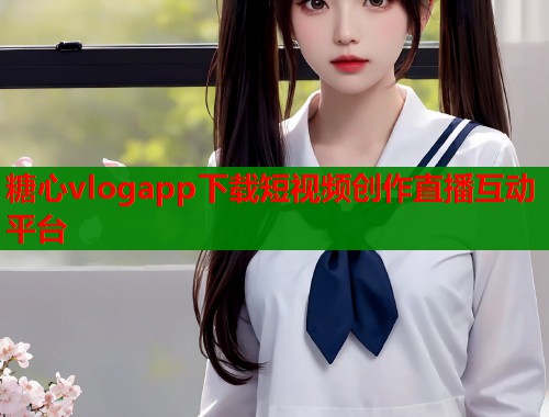 糖心vlogapp下载短视频创作直播互动平台