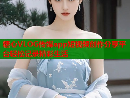 糖心VLOG传媒app短视频创作分享平台轻松记录精彩生活