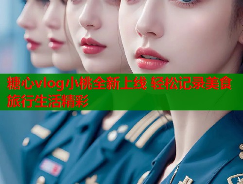 糖心vlog小桃全新上线 轻松记录美食旅行生活精彩