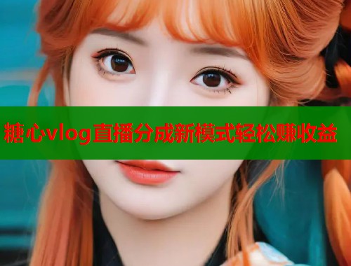 糖心vlog直播分成新模式轻松赚收益