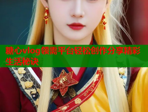 糖心vlog领需平台轻松创作分享精彩生活秘诀