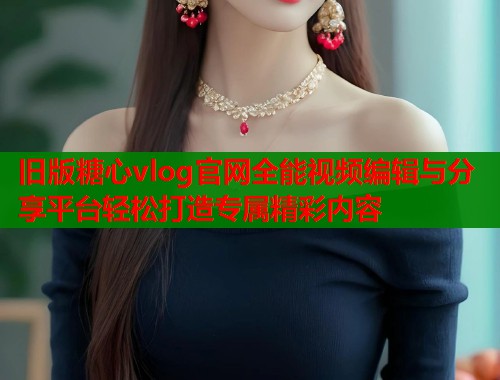 旧版糖心vlog官网全能视频编辑与分享平台轻松打造专属精彩内容  第2张
