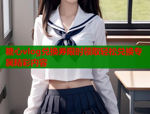 糖心vlog兑换券限时领取轻松兑换专属精彩内容