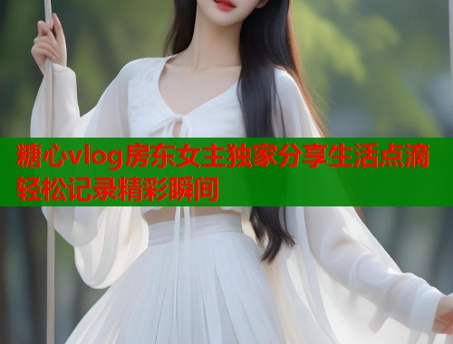 糖心vlog房东女主独家分享生活点滴轻松记录精彩瞬间