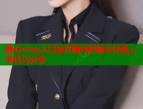 糖心vlog入门全攻略详解新手快速上手技巧分享  第1张