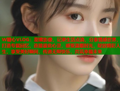 W糖心VLOG：甜蜜影像，记录生活点滴，分享情感世界，打造专属回忆，连接彼此心灵，感受温暖时光，绽放精彩人生，享受美好瞬间，传递无限快乐，共筑幸福未来  第2张