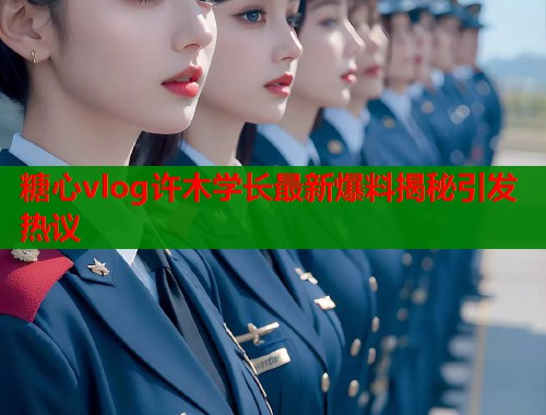 糖心vlog许木学长最新爆料揭秘引发热议  第2张