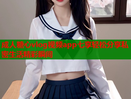 成人糖心vlog视频app七享轻松分享私密生活精彩瞬间